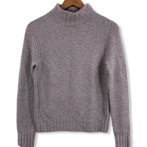 J. Crew Gray Turtleneck Sweater